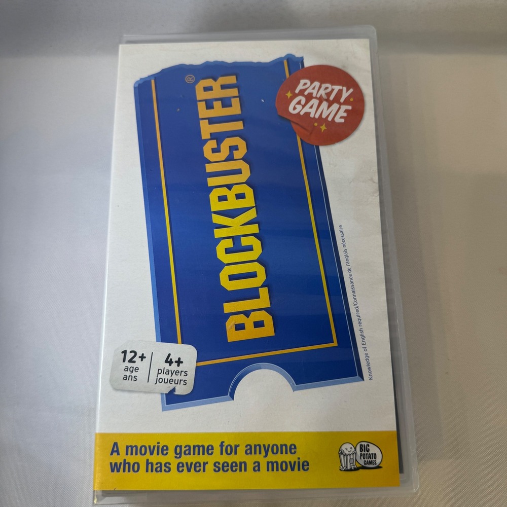 Big Potato Games Blockbuster Movie Party Game Trivia Charades 4+ Players 2019